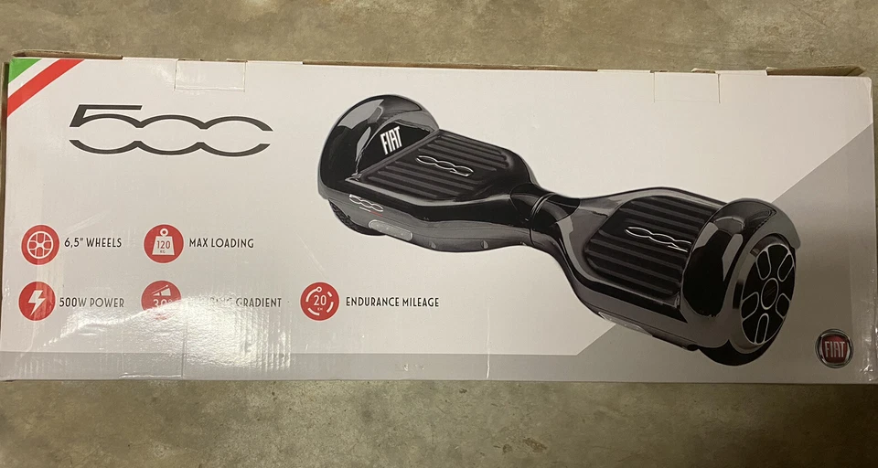 500 FIAT H65K 6.5′′ nero argento + sacca - Immagine 2 di 4