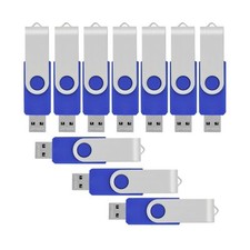 50 Pack 32GB USB Flash Drives Bulk 32GB Flash Drive 50 Pack USB2.0-Blue Blue
