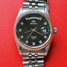 Orient Oyster President Sapphire Classic Automatic Silver Orient Oyster President Sapphire Classic Automatic Silver