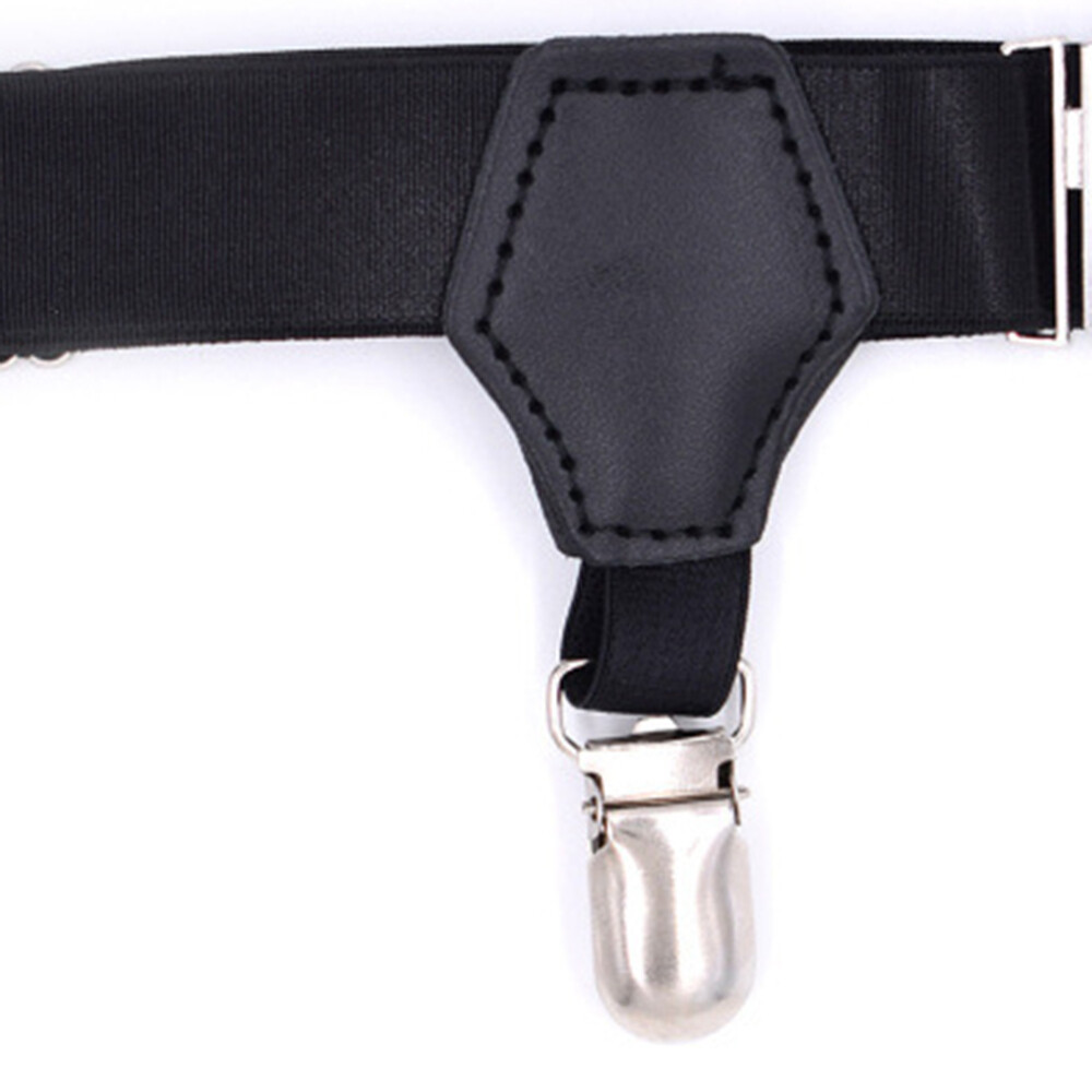 Men Shirt Stays Belt Shirt Suspenders Thigh Shirt Lock Belt Shirts