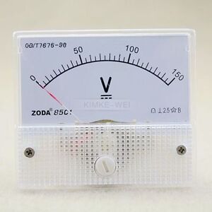 1PC DC 500V Analog Panel Volt Voltage Meter Voltmeter Gauge 44C2