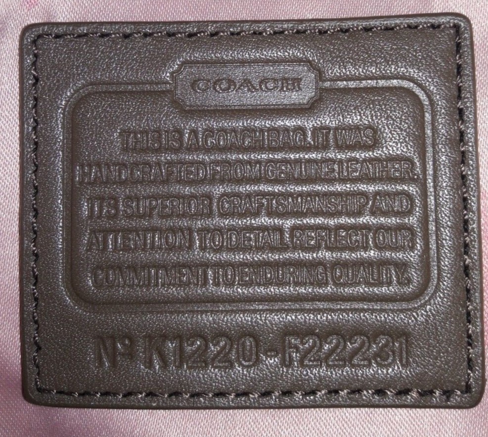 AUTHENTIC COACH EXOTIC PYTHON LEATHER STUDDED TOT… - image 5