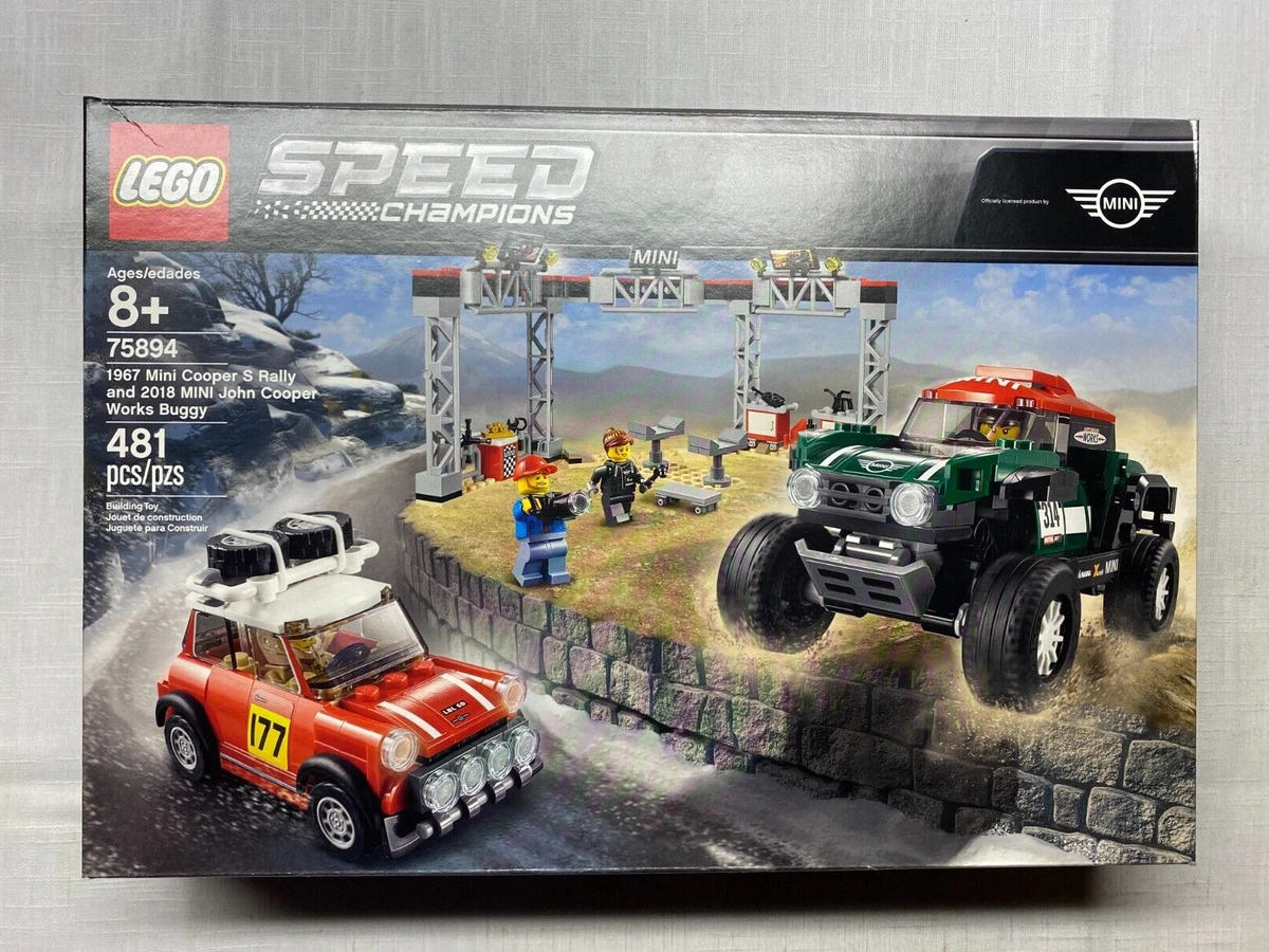 LEGO Speed Champions 76894 1967 Mini Cooper S Rally and 2018