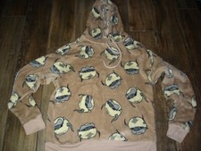 Avatar: The Last Airbender soft plush hoodie sweatshirt women's L large APPA