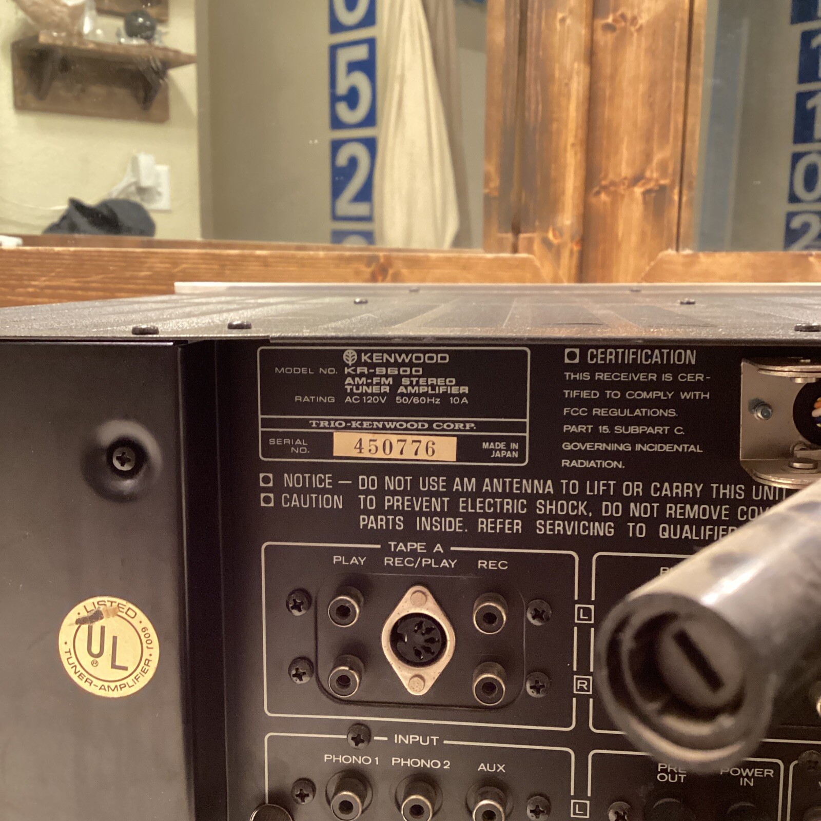 Kenwood KR9600 Vintage Stereo Receiver / Good Working Condition eBay