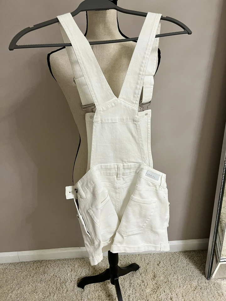 Mameluco vaquero blanco casa de muñecas talla 7 juvenil Foto 3 de 4