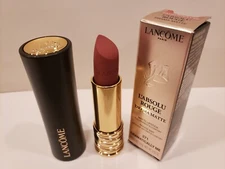Lancome ~L'Absolu Rouge~Drama Matte ~ Matte Lipstick ~ #271 Dramatically Me- NIB