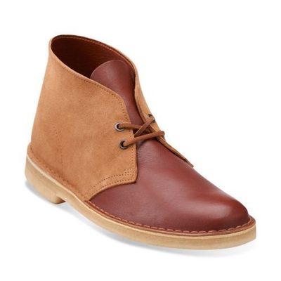 Clarks Originals Mens DESERT BOOTS TAN COMBI UK 11 / US 11.5  display picture 1