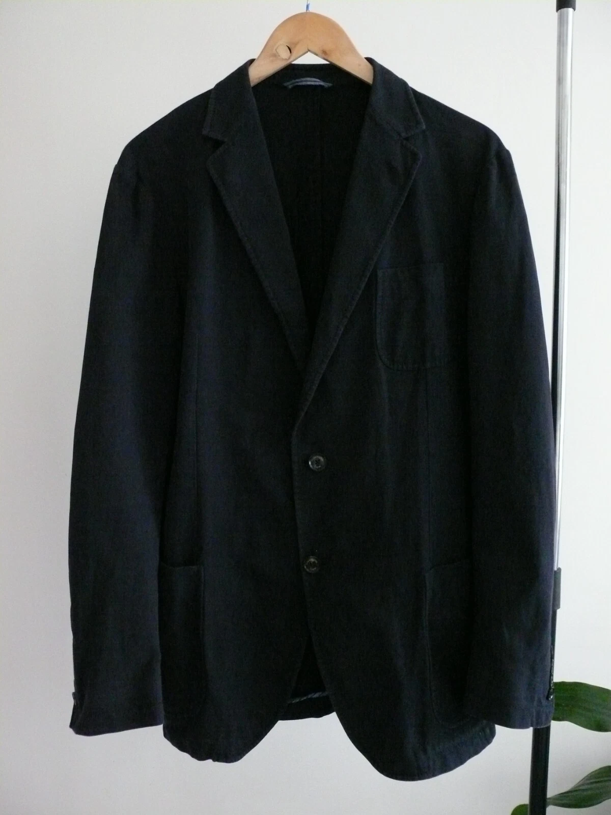 Ermenegildo Zegna Two Button Blazer - Black - sz M