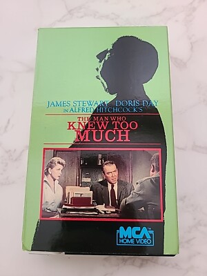 The MAN WHO KNEW TOO MUCH BETA Max Betamax Tape Alfred HITCHCOCK DORIS DAY 1955
