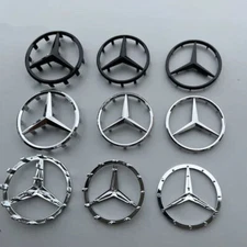 for Mercedes Benz AMG 52 mm 57 mm Car Steering Wheel Emblem Sticker