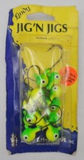 Lindy Jig 'N Jigs "Little Joe" Fishing Hooks Lures 11-Pack - New 
