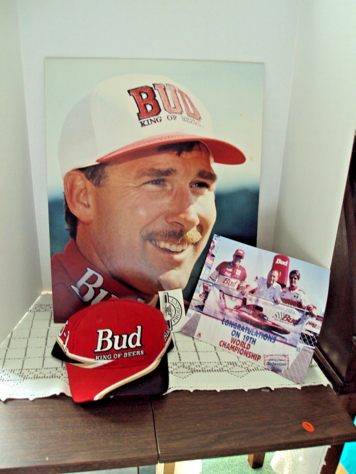 villwock s outdoor living on Hydroplane Boat Driver Dave Villwock Miss Budweiser Lot Of 3 Items 2 Photos 1hat Ebay