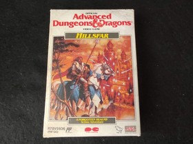 Dungeons and Dragons HILLSFAR Nintendo FAMICOM w/manual, Box set, Working-f0908-