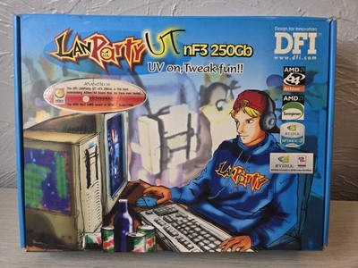 NEW LanParty UT nF3 250GB Motherboard ''SEE PHOTOS/DESCRIPTION''