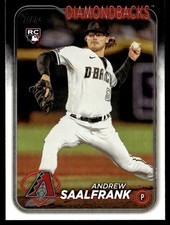 2024 Topps Andrew Saalfrank Rookie Arizona Diamondbacks #406