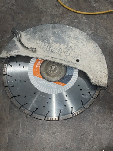 Husqvarna K760 K770 14" Blade Guard with Water Hose, Pulley Assembly AND BLADE