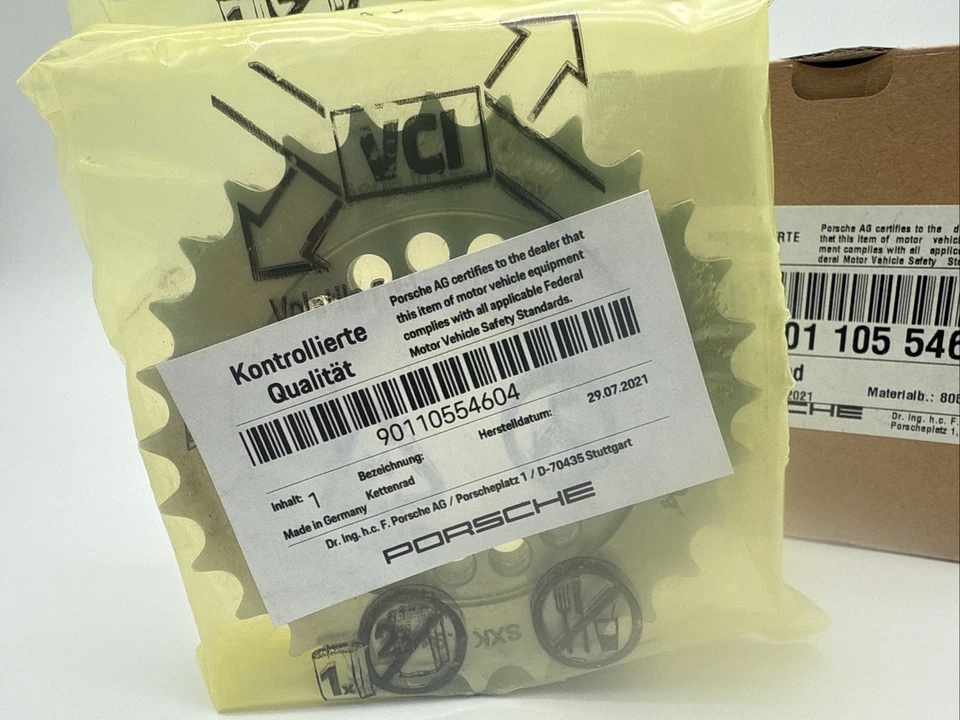 Árbol de levas original Porsche 911 930 transmisión engranaje Foto 2 de 4