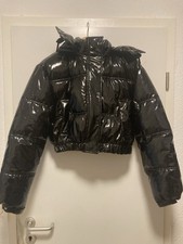 Lack Vinyl Daunenjacke Tally Weijl Gr 34 Winterjacke Sexy Hot Neu