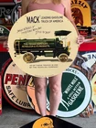 Vintage Old Style Sign Mack Trucks NOT Porcelain Made in USA 24x24