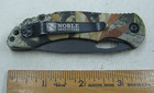 Noble Outfitters 440A Camouflage Single Blade Locking Knife — photo 2