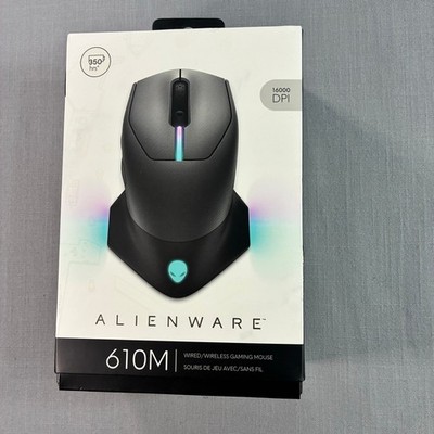 Factory Sealed Alienware AW610M Wireless Wired Gaming Mouse RGB 16000 DPI