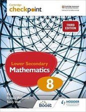 Image of Cambridge Checkpoint Lower Secondary Mathematics Student's Book 8: Third Edition