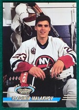 Vladimir Malakhov - 1993-94 Topps Stadium Club #248 - New York Islanders Hockey