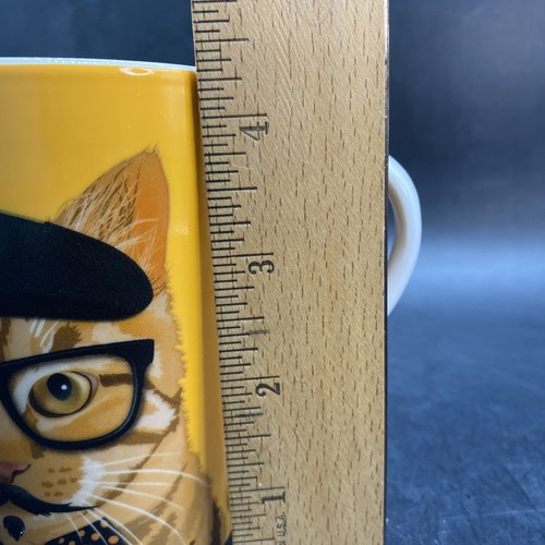 Tazza Christopher Vine Australia The Mob porcellana gatto parigino in bicchieri e berretto - Foto 7 di 9