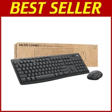 Logitech MK370: Spill-Resistant Wireless Keyboard Set