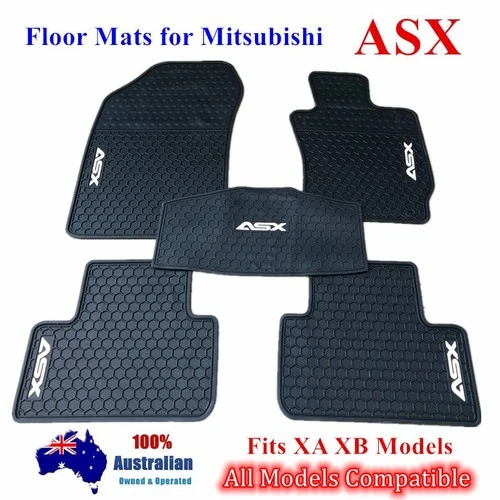 Waterproof Rubber Floor Mats Tailored For Mitsubishi ASX XA XB 2010 - 2026