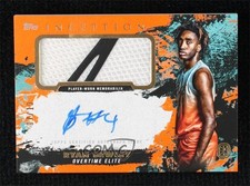 2021 Topps Inception OTE Overtime Elite Cards 7/10 Ryan Bewley Patch Auto 0ag4