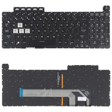 For Asus TUF Gaming F15 FX506 FA506 US Version Backlight Laptop Keyboard (Black)