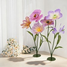 Artificial Flower Decoration Giant Fake Flowers Party Banquet Background Decor