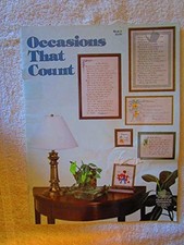 Occasions That Count Book 4 Cross Stitch Designs By Gloria  Pat Craft Magazine