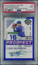 2024 Prospect Edition Blue Wave Prizm Signatures 2/75 Tyson Neighbors Auto 8d2