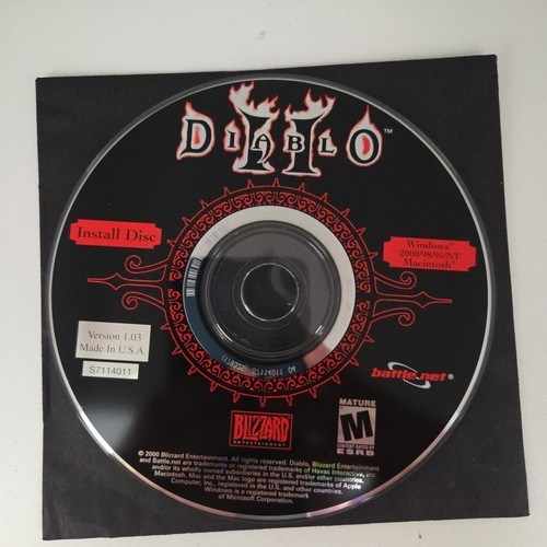 Diablo 2 PC CD-ROM With Manual 3 Disc set VGC Mint Discs - Picture 6 of 7