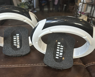 Sharper Image Orbitwheel Freestyle Skate Rings Black/White