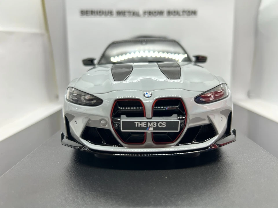 GT SPIRIT GT510 2024 BMW M3 CS M СЕРЫЙ L/E МАСШТАБ 1:18 - Изображение 4 из 4