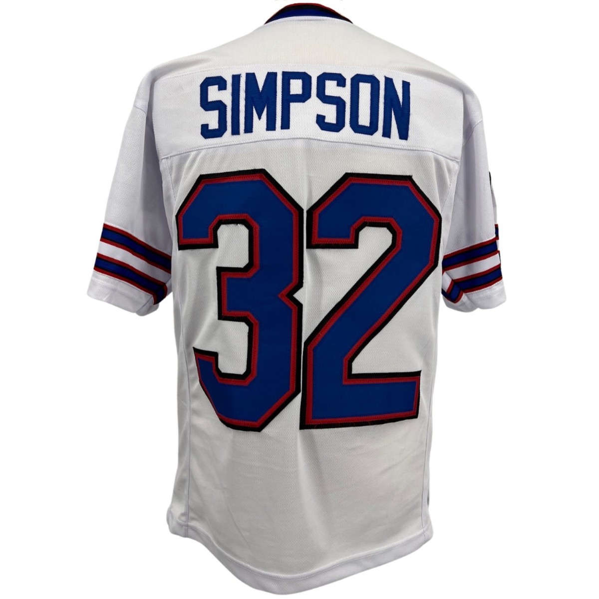 NFL　バッファロー・ビルズ O.J.シンプソン　ゲームシャツ　ユニフォーム OJ O.J. Simpson Jersey White Buffalo | Unisex Adult Sizes S-5XL