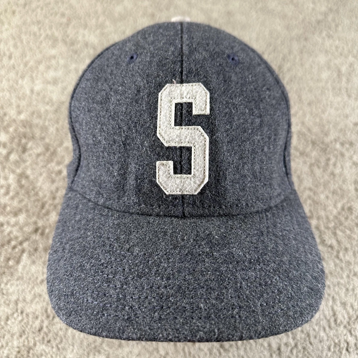 80s' stussy capz wool boa flight cap Stussy S Snapback Cap Stars