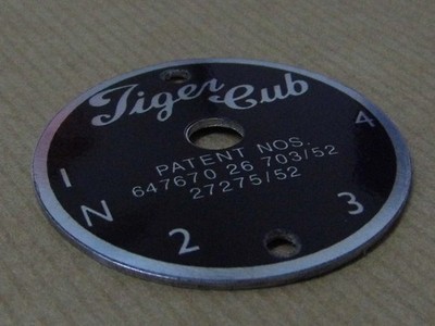 Triumph Tiger Cub H921 Gangblinker Blende '