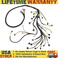 K20 K24 K-Series Tucked Engine Harness For Honda Acura /K-Swap Integra CRX EK -
