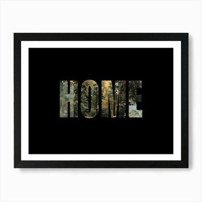 Home Poster Forest Collage 1 Art Pr Framed Wall Art Poster Canvas Print Picture