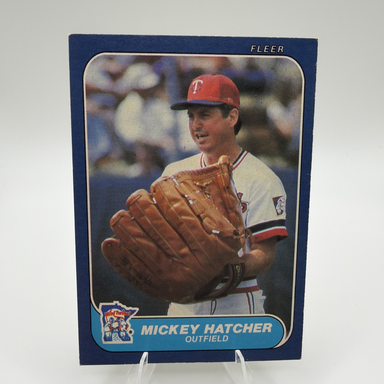 1986 Fleer - Mickey Hatcher #396
