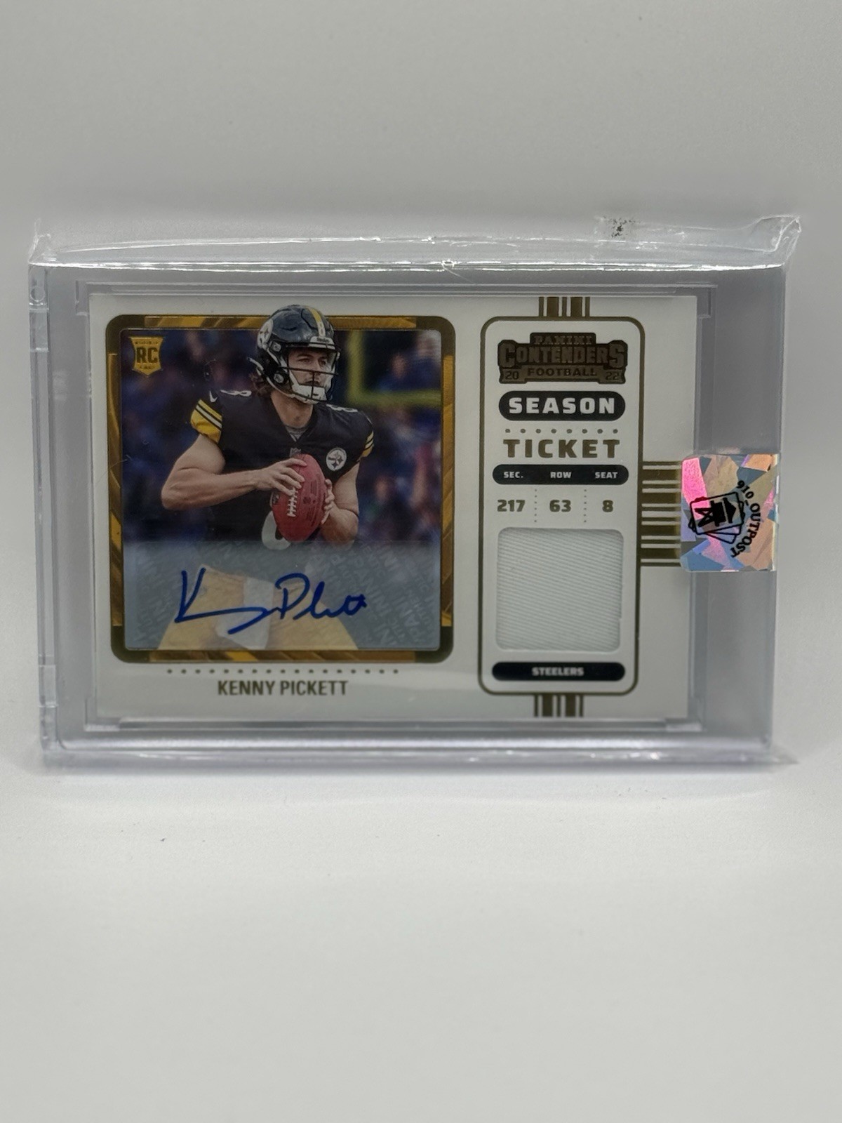 2022 Panini Contenders - Rookie Ticket RPS Variation Kenny Pickett #127 (AU, RC)