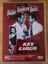 KEY LARGO DVD John Huston 1948 AS NEW! Humphrey Bogart