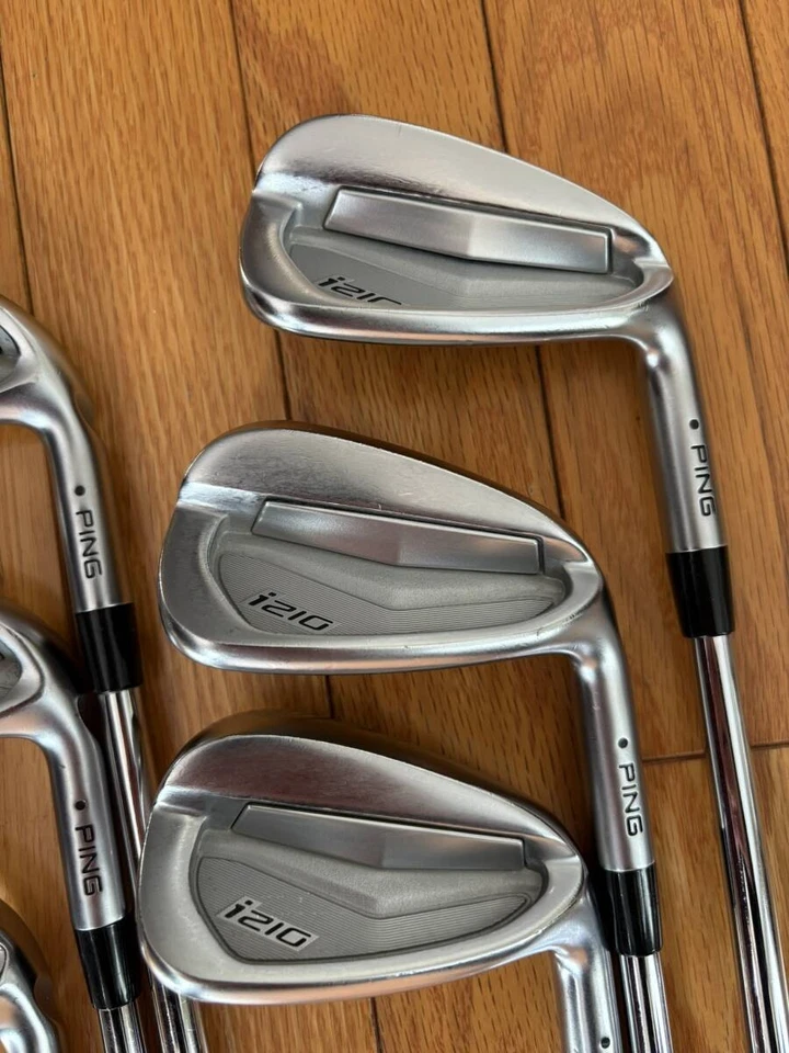 Juego de plancha Ping i210 6 piezas 5-6-7-8-9+PW Black Dot Flex desconocido KBS TOUR 130X DIESTRO Foto 3 de 4