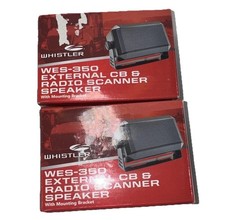 External Speaker Bracket Mounted Radio Scanner Whistler WES-350