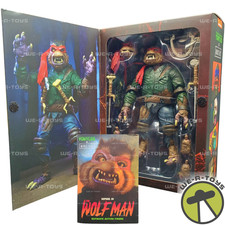Universal Monsters X TMNT Raphael as The Wolfman 7  Scale Figure NECA NRFB